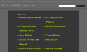 Latest-mobile-offers.com thumbnail