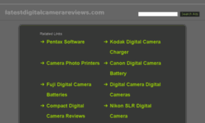 Latestdigitalcamerareviews.com thumbnail