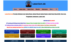 Latestgovtjob.site thumbnail