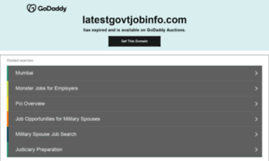 Latestgovtjobinfo.com thumbnail