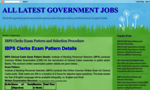 Latestgovtjobs4you.blogspot.in thumbnail