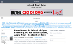 Latestgovtjobstoday.com thumbnail