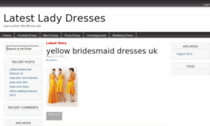 Latestladydresses.com thumbnail