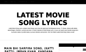 Latestmoviesonglyrics.blogspot.com thumbnail