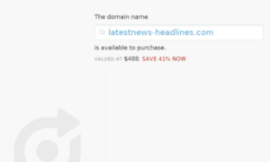 Latestnews-headlines.com thumbnail