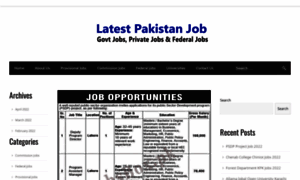 Latestpakistanjob.com thumbnail