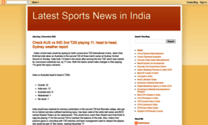 Latestsportsnewsinindia.blogspot.com thumbnail