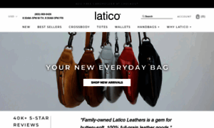 Laticoleather.com thumbnail