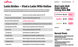 Latin-brides.org thumbnail