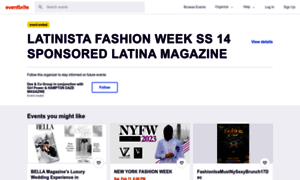 Latinamagazine-latinistafw.eventbrite.com thumbnail