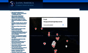 Latinamericacurrentevents.com thumbnail