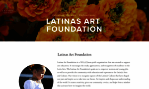 Latinasartfoundation.org thumbnail