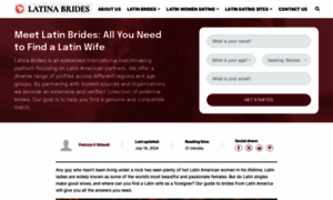 Latinbrides.org thumbnail