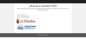Latindex.ucr.ac.cr thumbnail