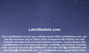 Latinmarkets.com thumbnail