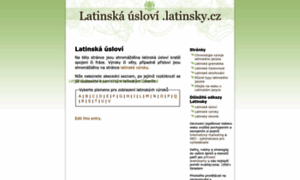 Latinska-uslovi.latinsky.cz thumbnail