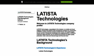 Latistatechnologies.brandyourself.com thumbnail