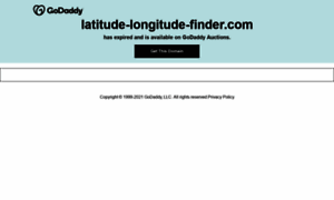 Latitude-longitude-finder.com thumbnail