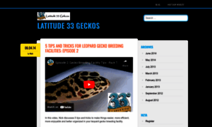 Latitude33geckos.wordpress.com thumbnail