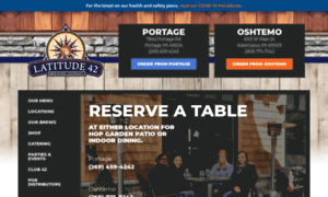 Latitude42brewingco.com thumbnail