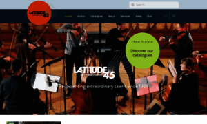 Latitude45arts.com thumbnail