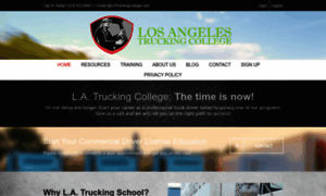 Latruckingcollege.com thumbnail