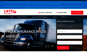 Latruckinginsurance.com thumbnail