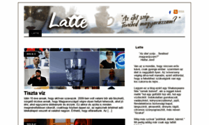 Latte.pestisracok.hu thumbnail