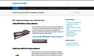 Lattenrost-tests.net thumbnail
