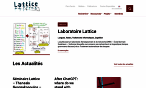 Lattice.cnrs.fr thumbnail