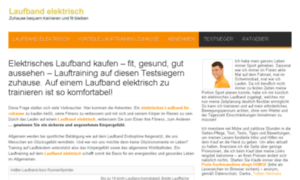 Laufband-elektrisch.com thumbnail