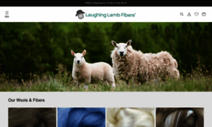 Laughinglambfibers.com thumbnail