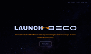 Launch.becocapital.com thumbnail