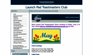 Launchpad.toastmastersclubs.org thumbnail