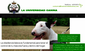 Launiversidadcanina.com thumbnail