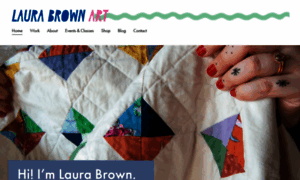 Laurabrownart.com thumbnail