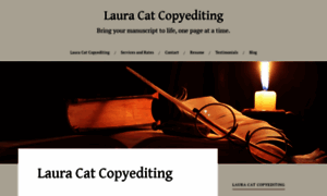 Lauracatcopyediting.com thumbnail