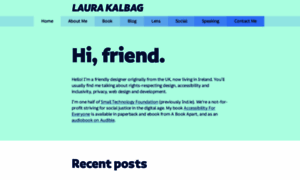 Laurakalbag.com thumbnail