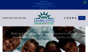 Laurelcivic.org thumbnail