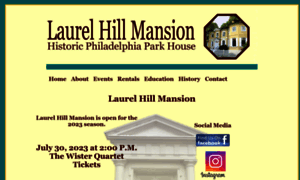 Laurelhillmansion.org thumbnail