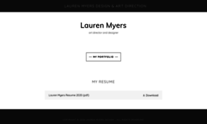 Lauren-myers.com thumbnail