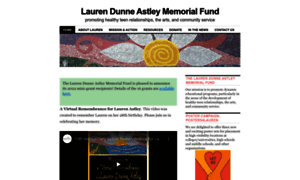 Laurendunneastleymemorialfund.org thumbnail