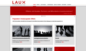 Laux-kommunikation.de thumbnail