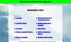 Lavander.com thumbnail