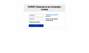 Lavasacourses.christuniversity.in thumbnail