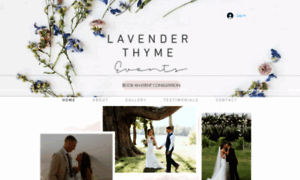 Lavenderthymeevents.com thumbnail