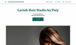 Lavish-hair-studio-by-paty.business.site thumbnail