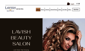 Lavishbeautysalon.com thumbnail