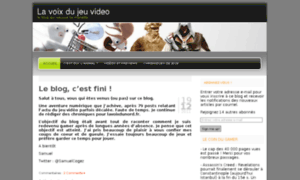 Lavoixdujeuvideo.wordpress.com thumbnail