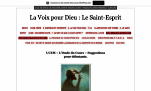 Lavoixpourdieu.wordpress.com thumbnail